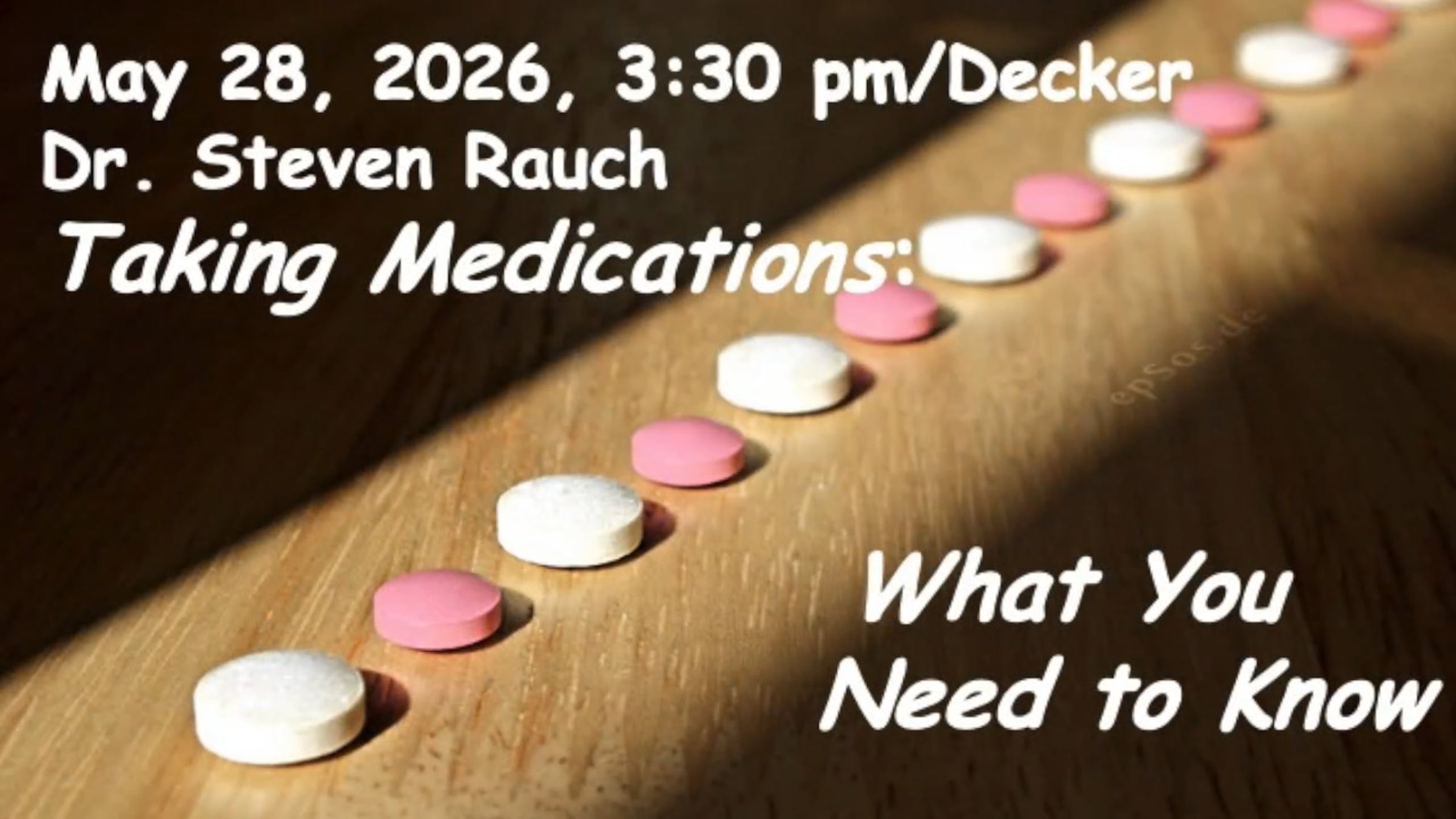 Taking Medications: What You Need to Know | Videos & Movies on Vimeo