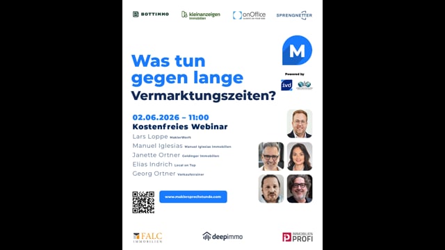 Was tun gegen lange Vermarktungszeiten?