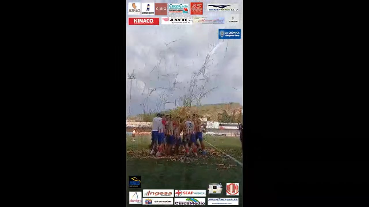 EL  AT.MONZÓN  GIGAMONTRANS CELEBRA UN ASCENSO HISTÓRICO  A  LA DIVISIÓN DE HONOR JUVENIL.LOS MONTISONENSES JUGARÁN CON LAS  MEJORES CANTERAS DE ESPAÑA