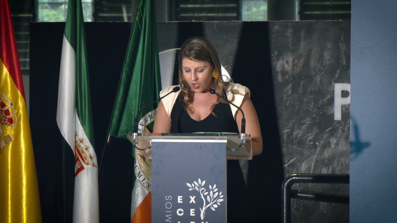 Palabras de la Consejera de Educación y Formación Profesional en la Gala de Entrega de Premios Excelencia