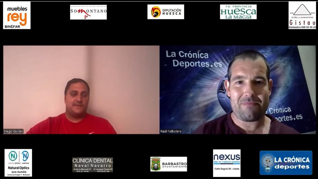 "Jornada 34" Análisis Primera Regional G2 / DIEGO GUILLÉN (Entrenador At. Binéfar)