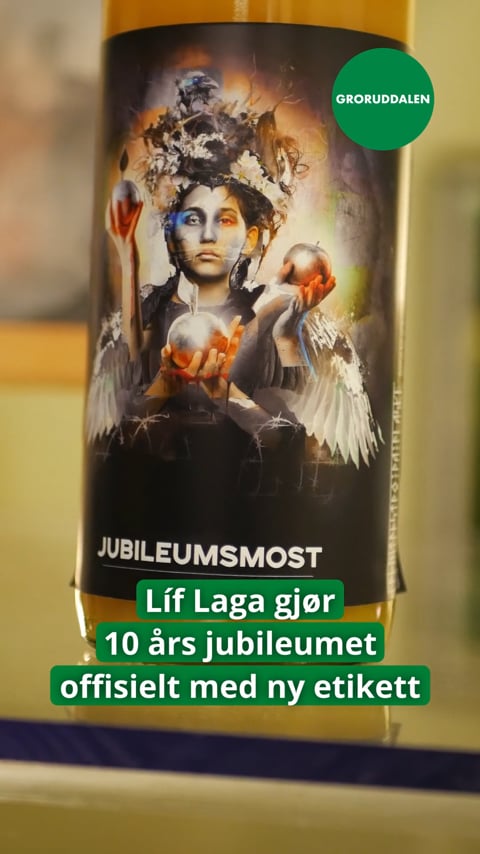 Lif Laga 10 års jubileumsetikett