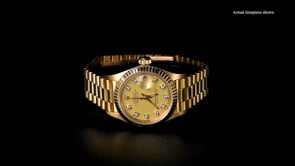 Pre-Owned Rolex Datejust Womens 26mm Automatic 18kt Yellow Gold Watch