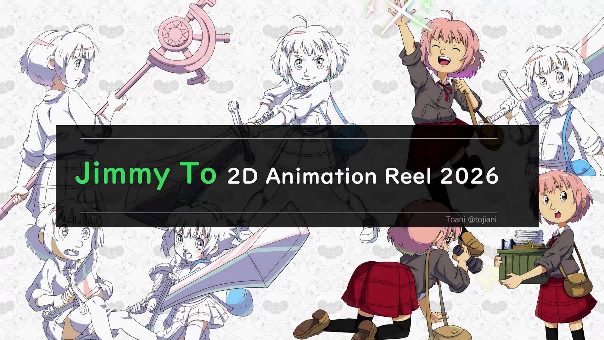 Jimmy To - 2D Animation Reel 2026