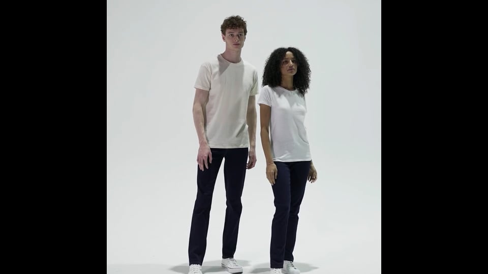 TEE-SHIRT BLANC PUBLICITAIRE FEMME 'REGENT' 150 GR/M²