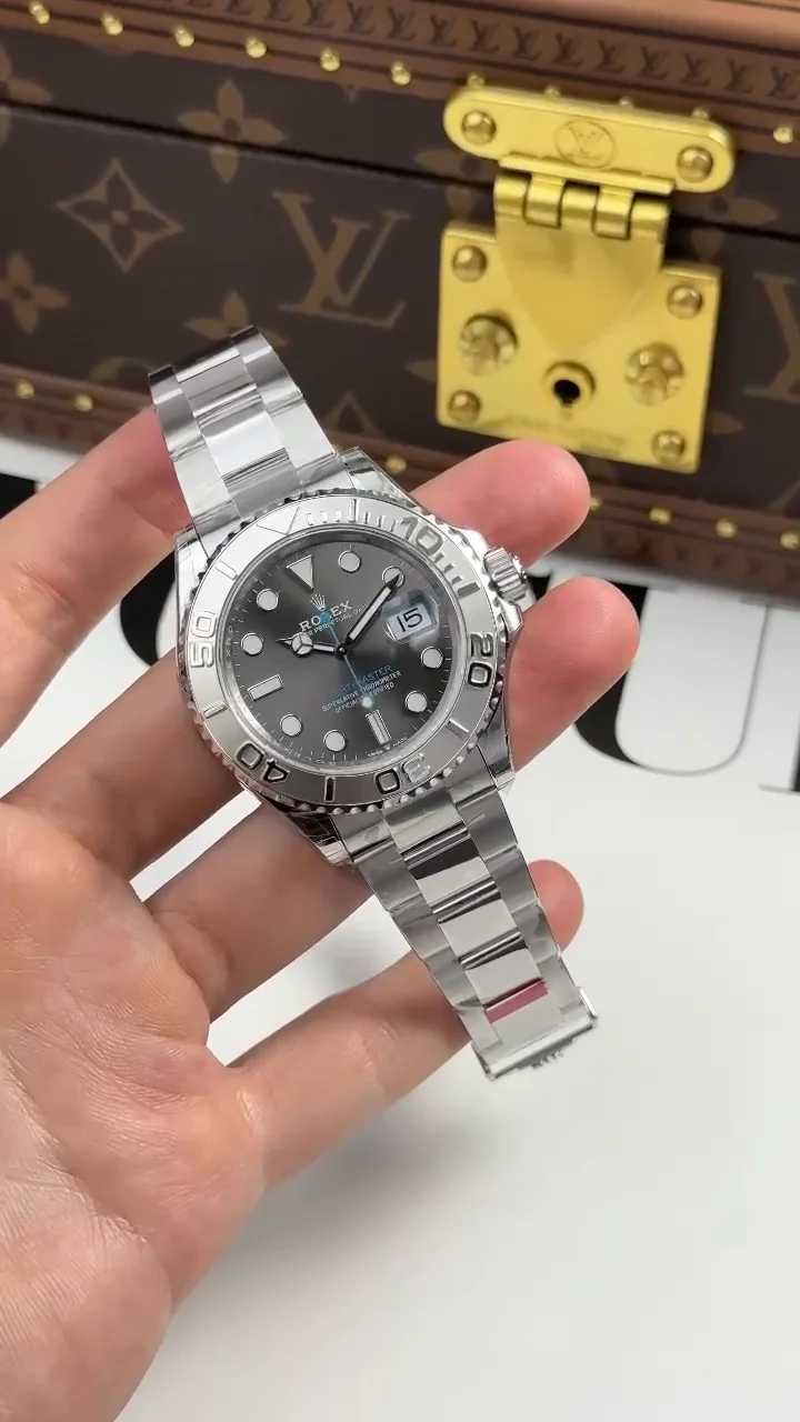Rolex Yacht-Master 126622 Dark Rhodium Dial Oyster Super Clone 40mm