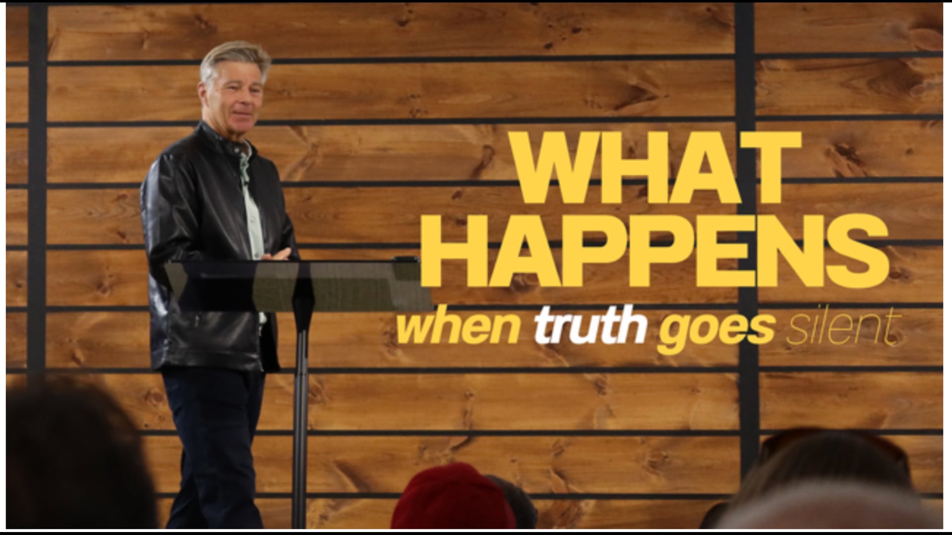 What Happens When Truth Goes Silent? Pastor Mike Mills