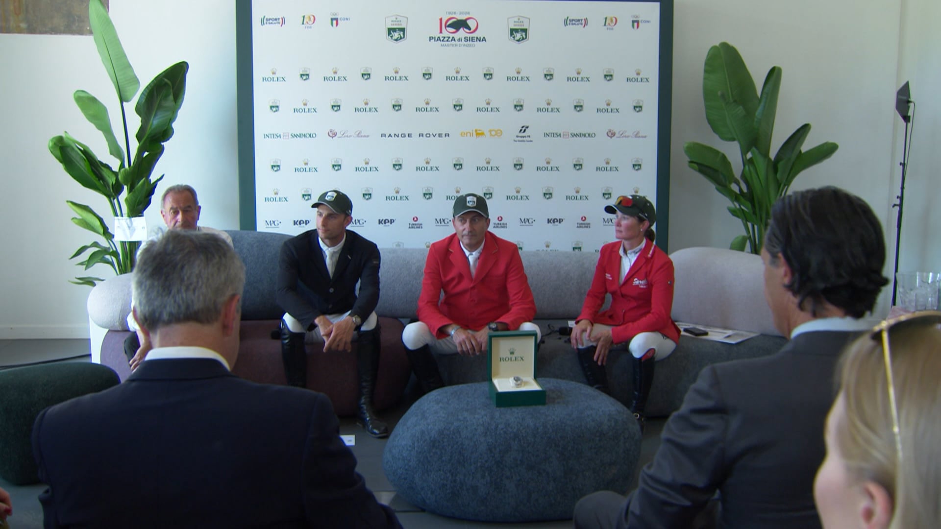 Press Conference of the Rolex Grand Prix at CSIO5* Rome