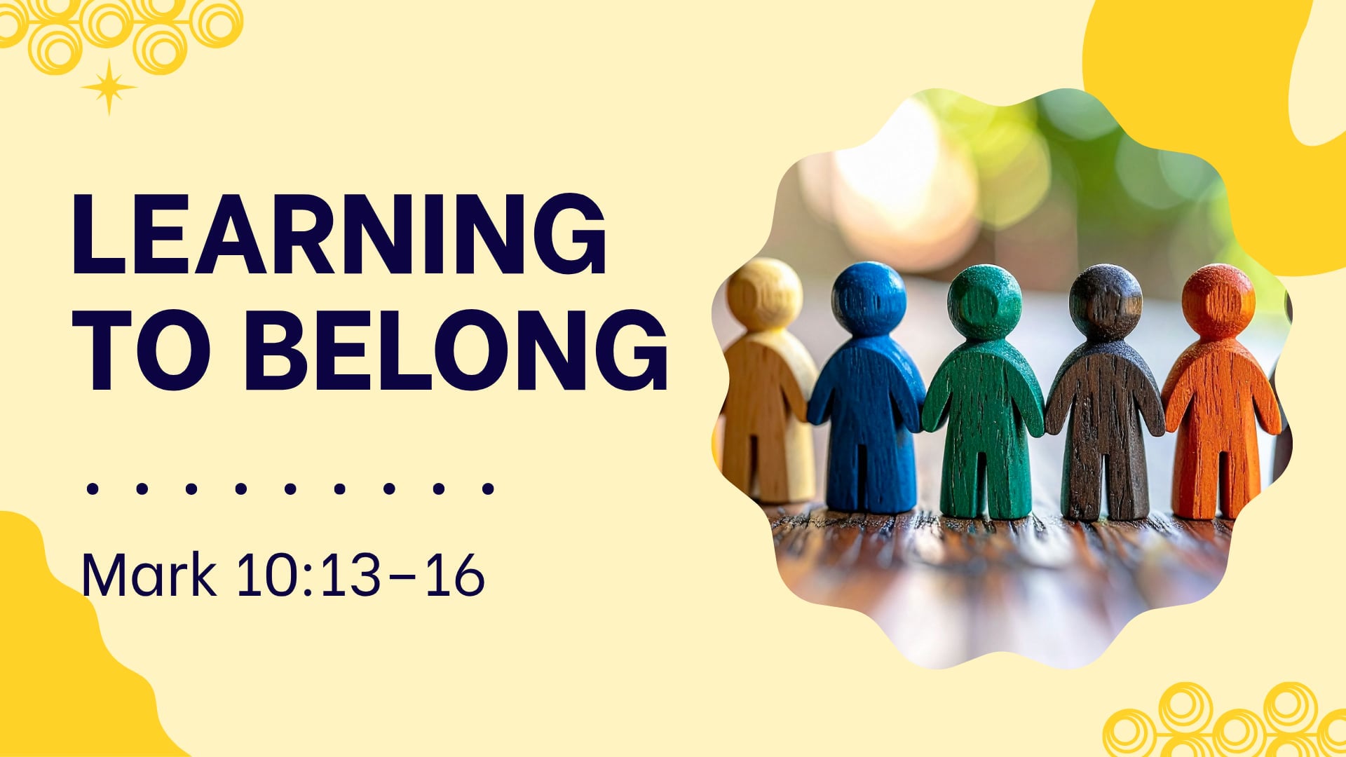 "Learning to Belong" - Sunday Service