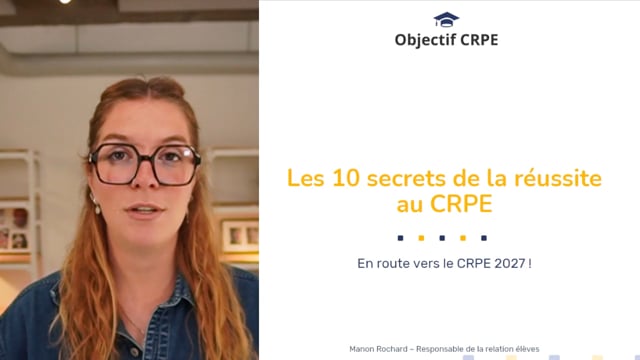 Professeur des écoles en 2027 : les 10 secrets pour réussir le concours !