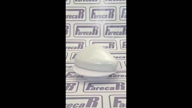 CAPA RETROVISOR BRANCO PEROLA METAGAL ESQ AIRCROSS 2010
