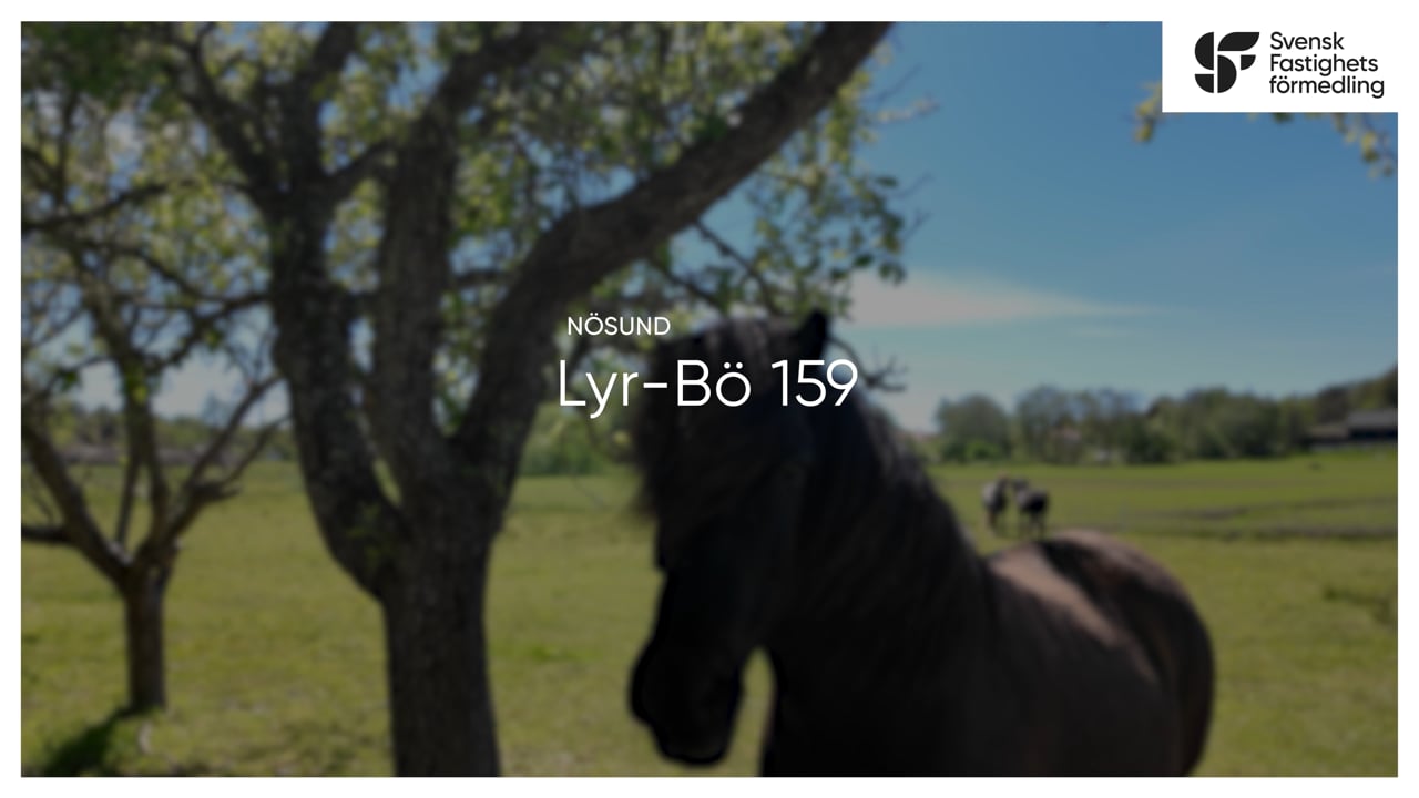 6 rum Vinterbonat fritidshus på Lyr-Bö 159 Nösund - Lyr Orust kommun - video
