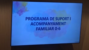 La transició de la llar d'infants a l'I3 estrena el programa de Suport i Acompanyament Familiar 0-6 anys