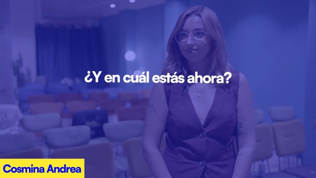 Testimonio de Cosmina Andrea, estudiante de Sherpa Campus