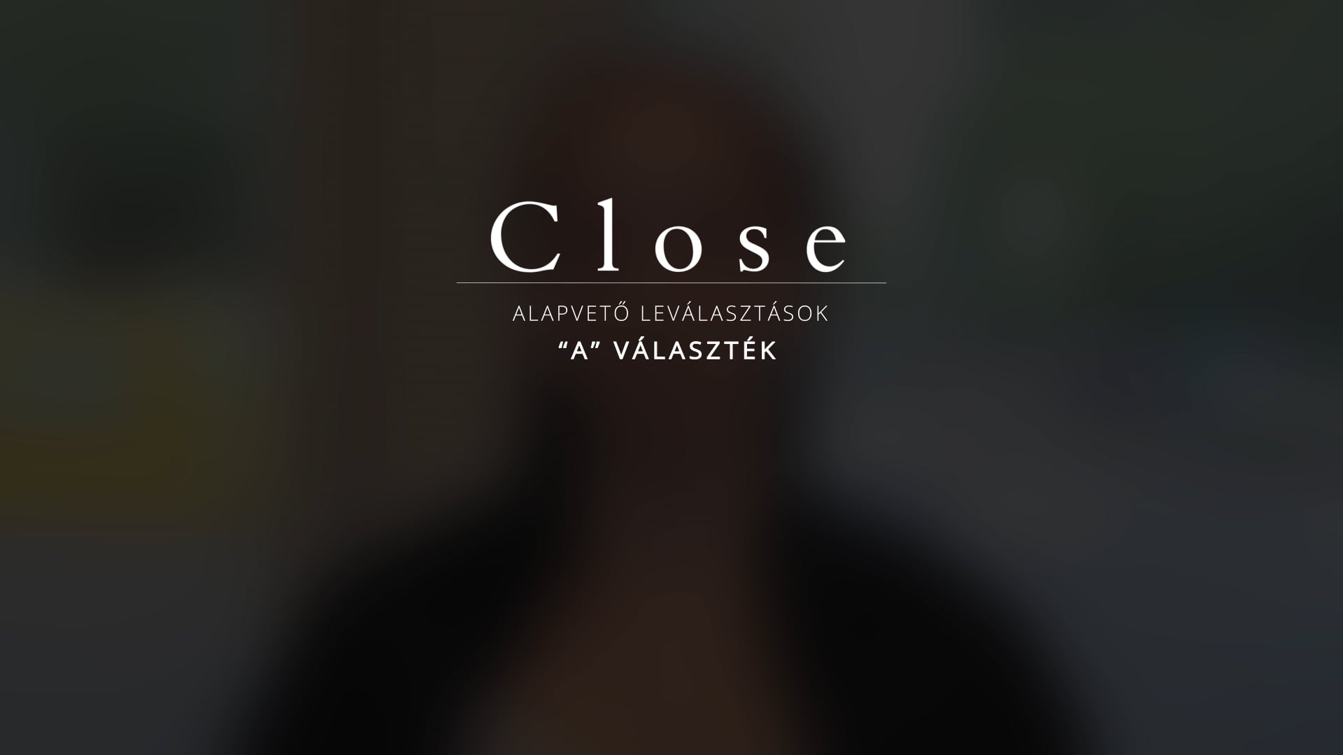 A választék