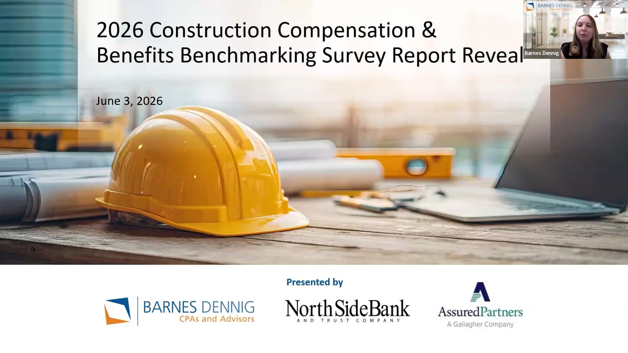 June 3, 2026 - Construction Compensation and Benefits Study Reveal