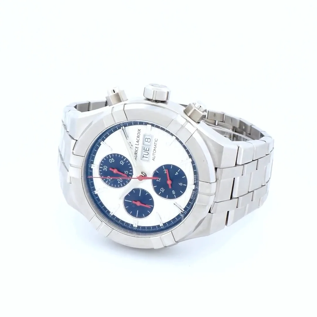 Used Maurice Lacroix A16038-TT03F-331-A Stainless Steel | Gray & Sons