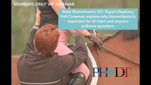 Members-Only VIP Webinar | Rider Biomechanics 101