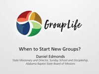 General: When to Start New Groups?
