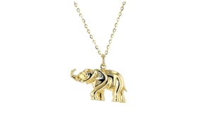 10kt Yellow Gold Elephant Charm