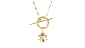 Italian 10kt Yellow Gold Clover Charm