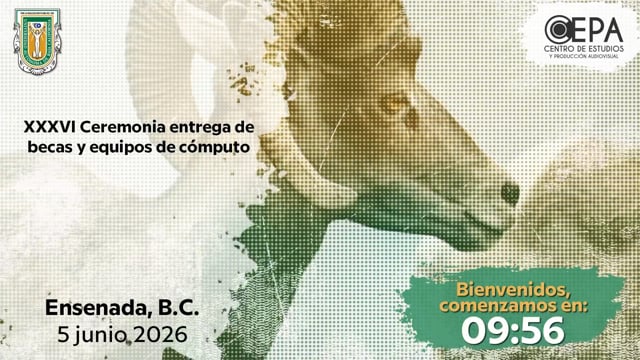 XXXVI Ceremonia de entrega de becas y equipo de cómputo.