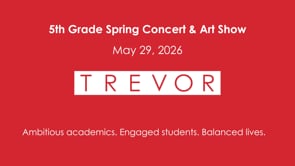 5th Grade Spring Concert & Art Show
