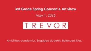 3rd Grade Spring Concert & Art Show 2026