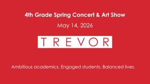 4th Grade Spring Concert & Art Show