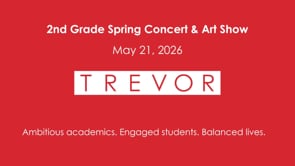 2nd Grade Spring Concert & Art Show 2026