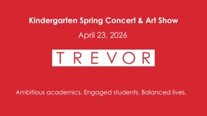 Kindergarten Spring Concert & Art Show 2026