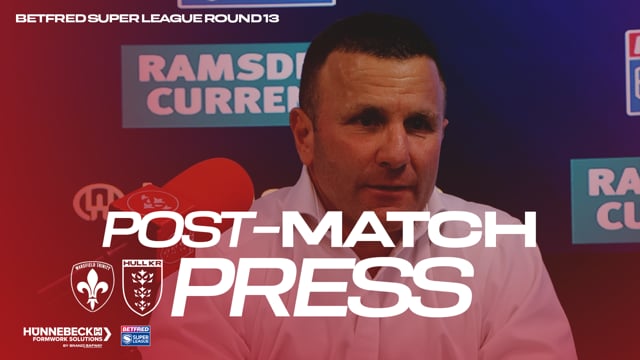 "We Didn't Start Well" Wakefield Trinity Post-Match Press - Willie Peters