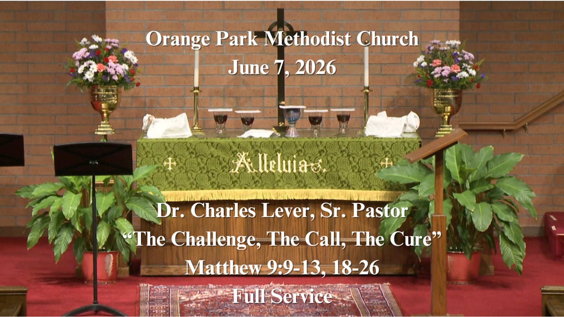 June 7, 2026 Full Service