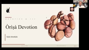 #535 Òrìṣà Devotion