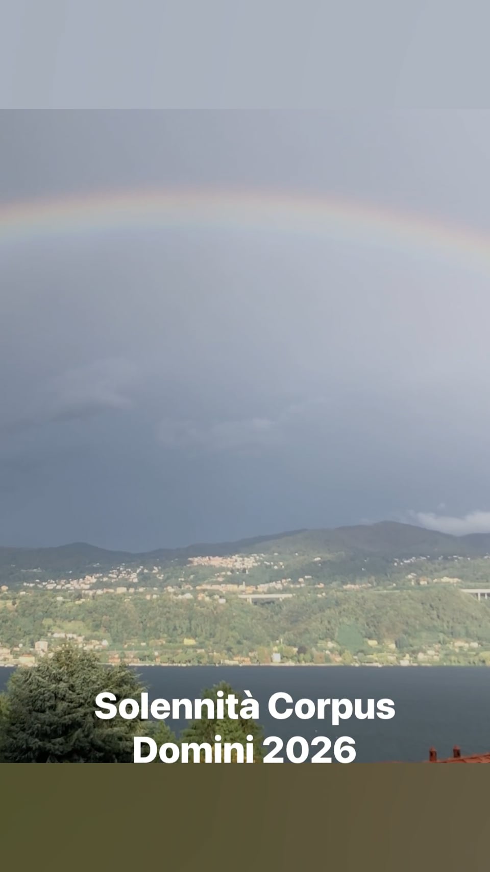 Solennità Corpus Domini, 7 giugno 2026
