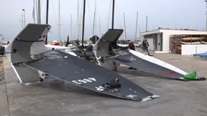 L’Escala, l’epicentre de la ‘Fórmula 1’ de la vela amb l’Europeu dels vaixells voladors