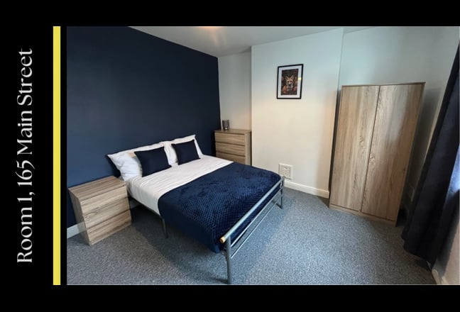 Furnished Double Room – Main Street, Shirebrook Main Photo