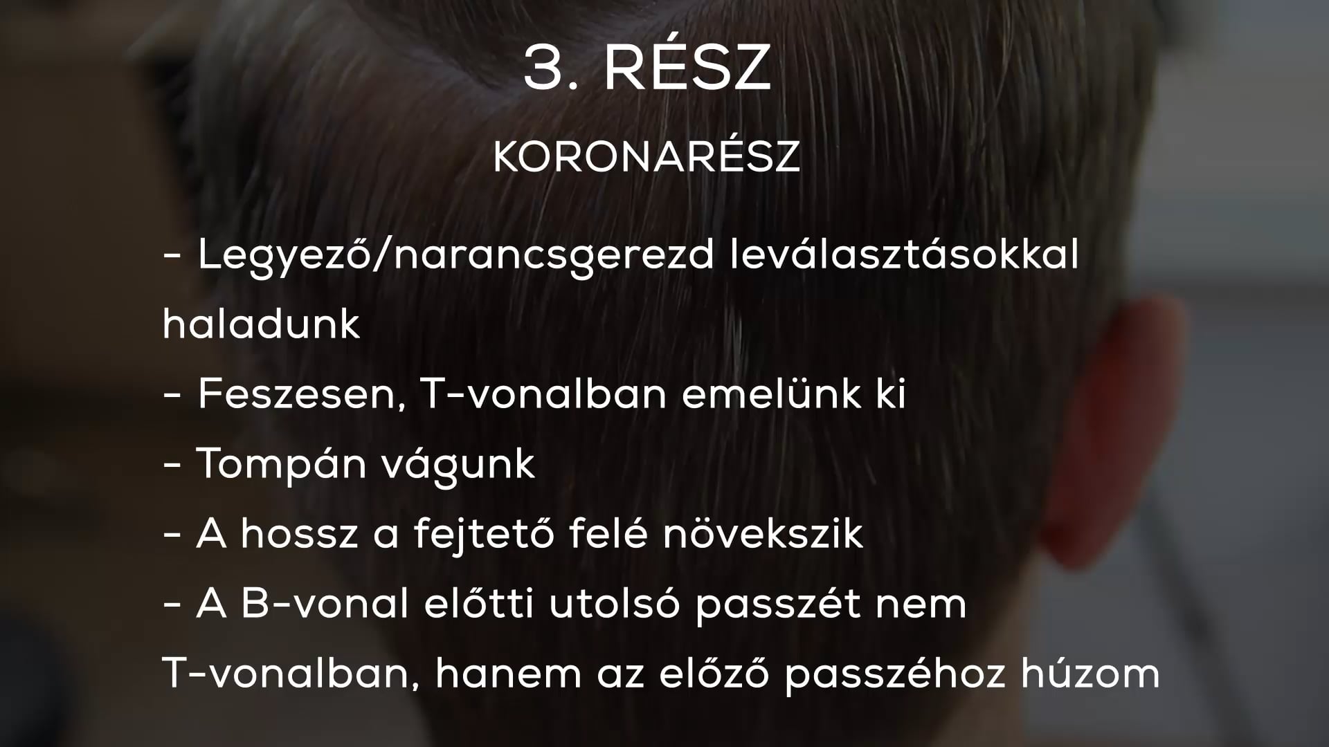 LOOSE rövid laza tincses forma 3. rész