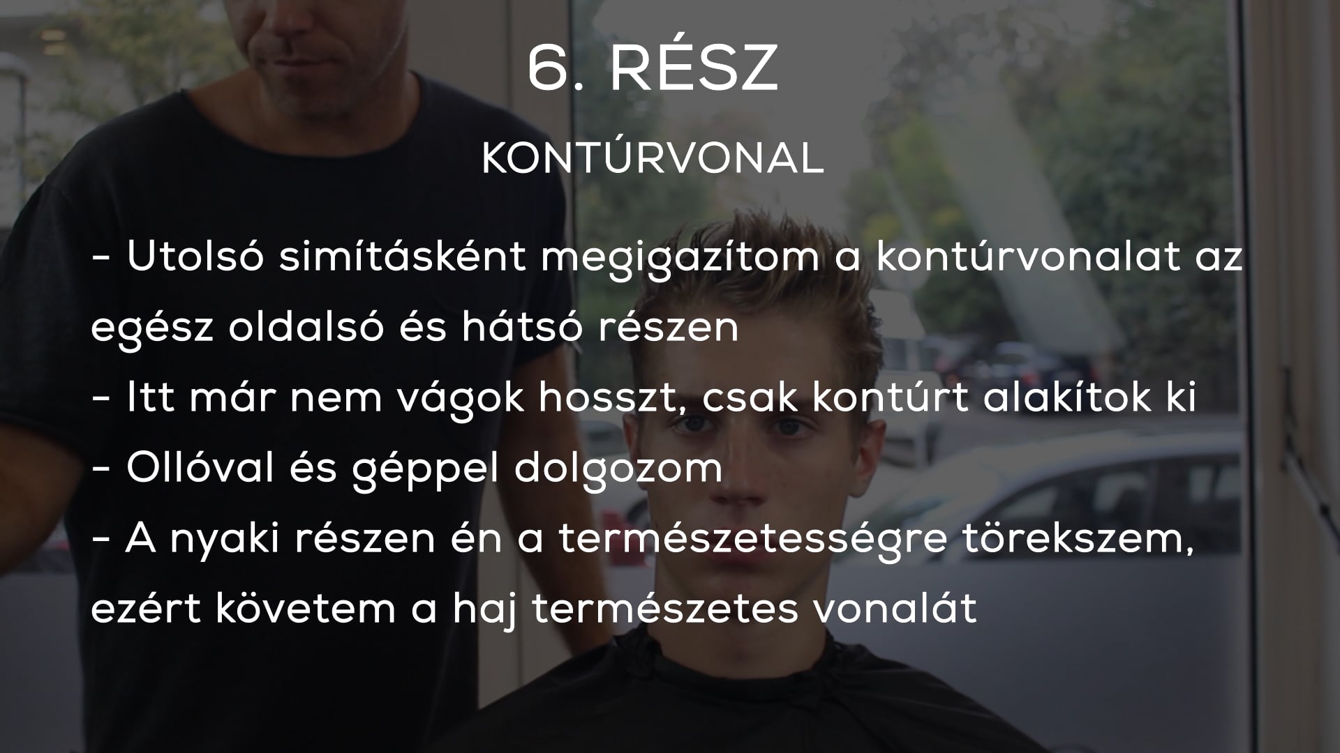LOOSE rövid laza tincses forma 6. rész