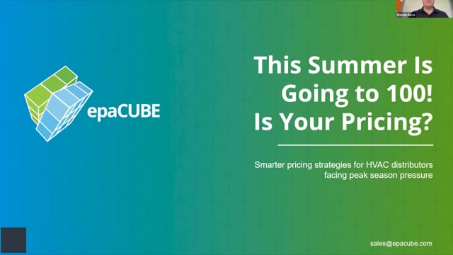 Webinar Replay: This Summer Is Going to 100! Is Your Pricing? 