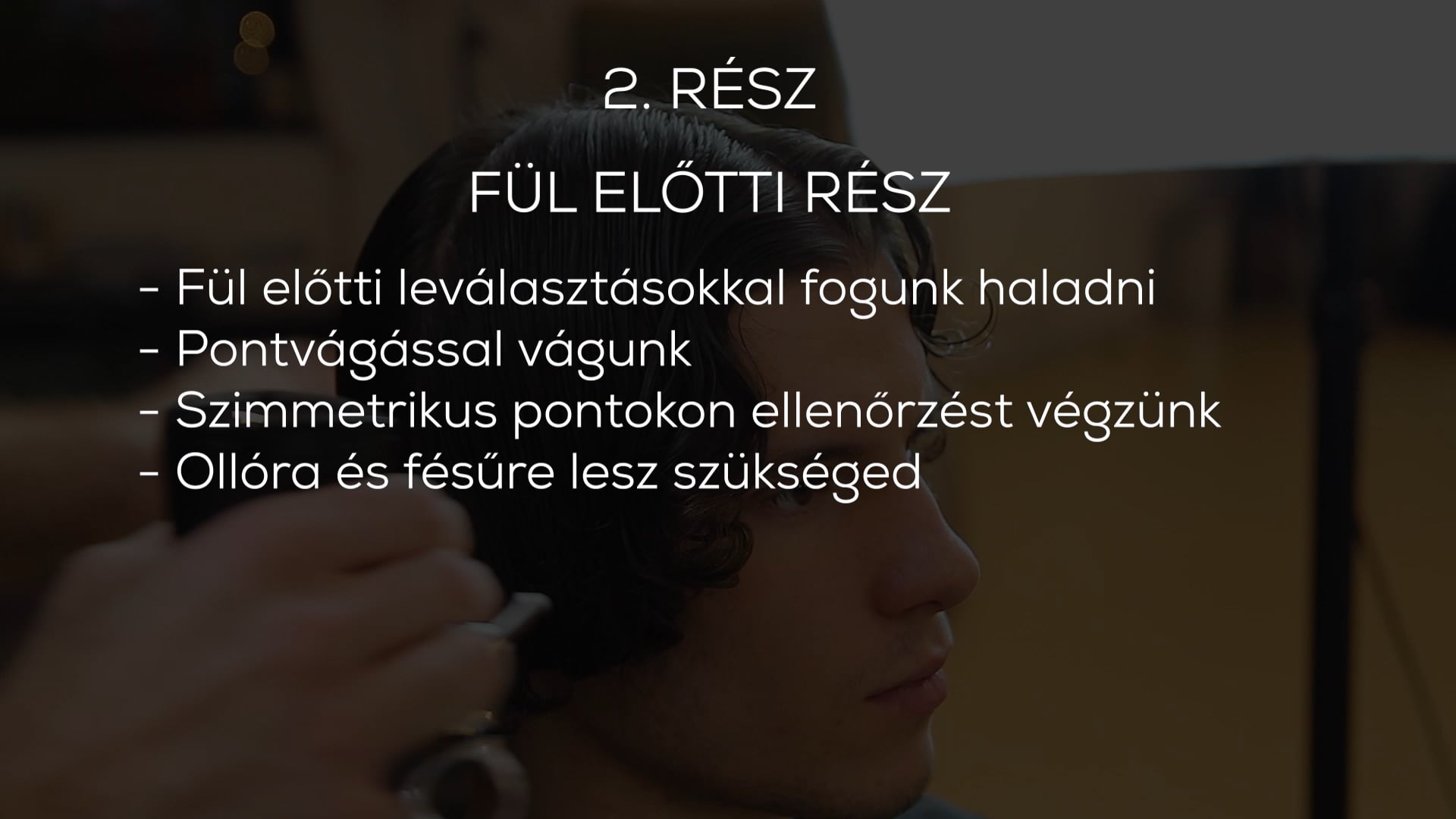 CURLMAN 1 laza félhosszú forma 2. rész