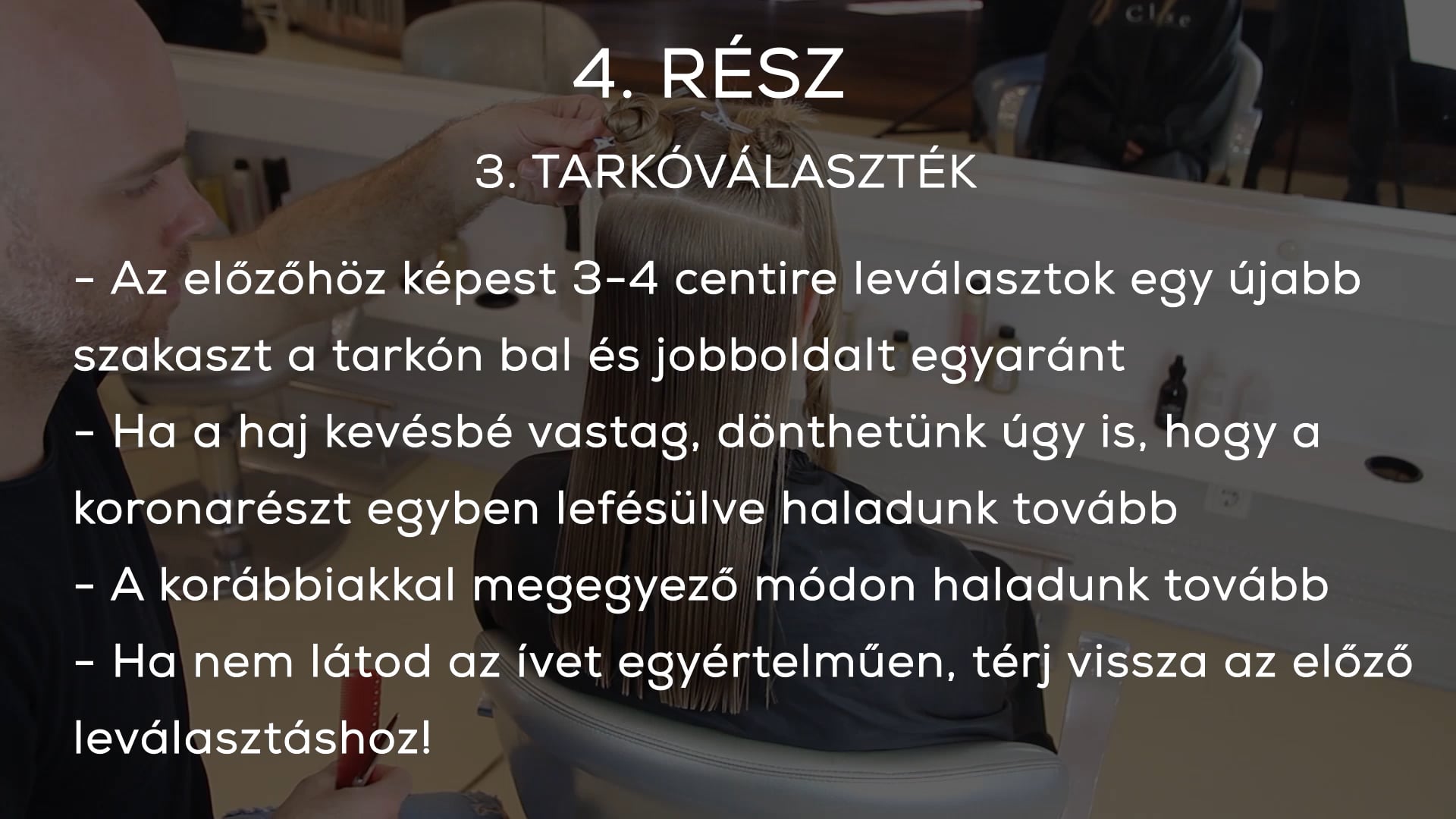 SLEEK 2 U-alakú forma 4. rész