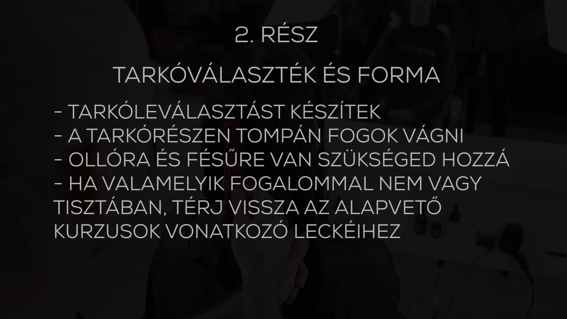 LIGHT 2 hosszú U-alakú forma 2. rész