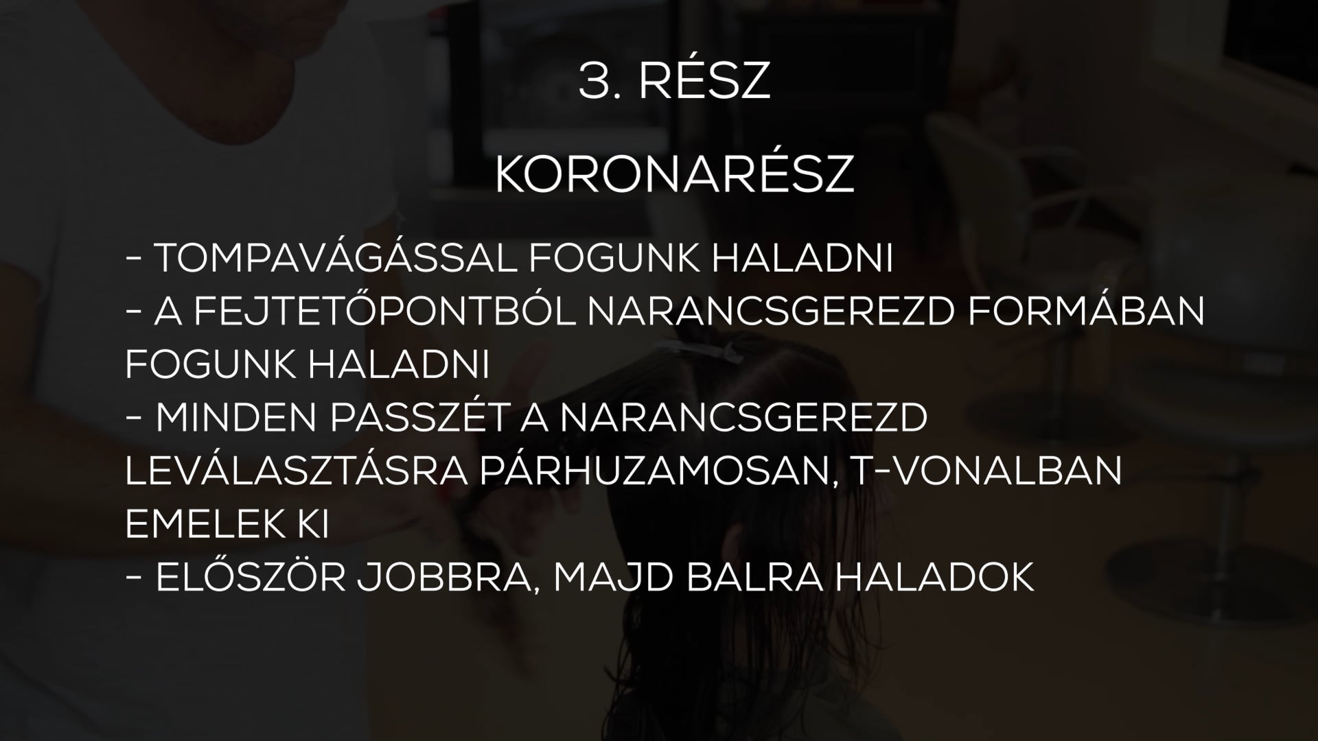 LONGBOB 1 enyhén rétegelt hosszú bob forma 3. rész