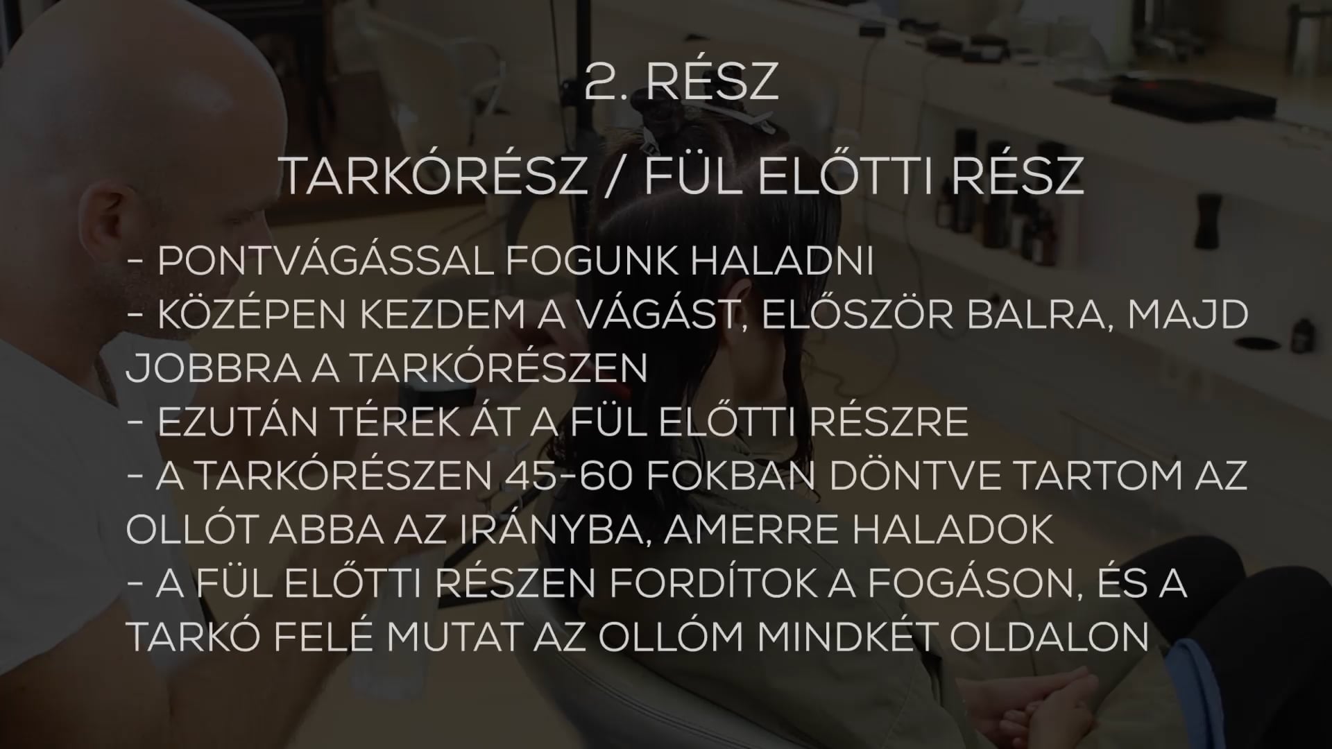 LONGBOB 1 enyhén rétegelt hosszú bob forma 2. rész