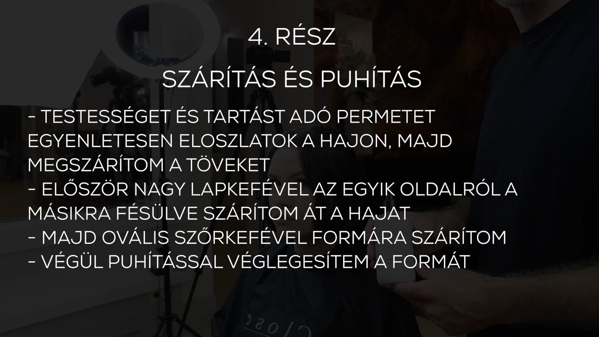 SHORTBOB 2 állig érő forma vertikális haladás 4. rész