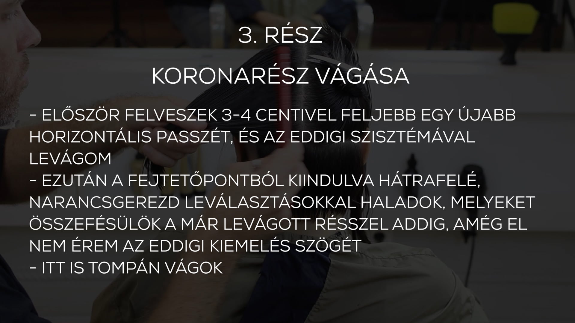 SHORTBOB 3 arcsontig érő forma 3. rész