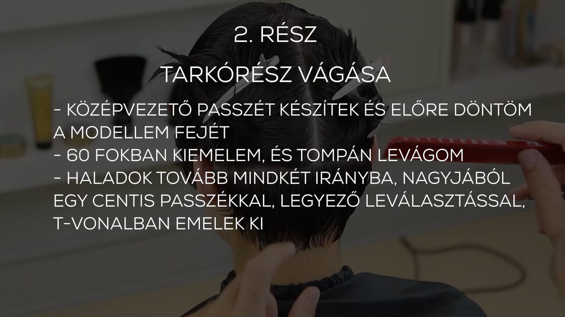ROUNDBOB rövid körbob forma 2. rész