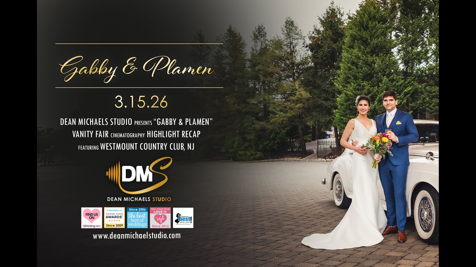 Kathleen & Plamen's Highlight Recap at The Westmount, NJ