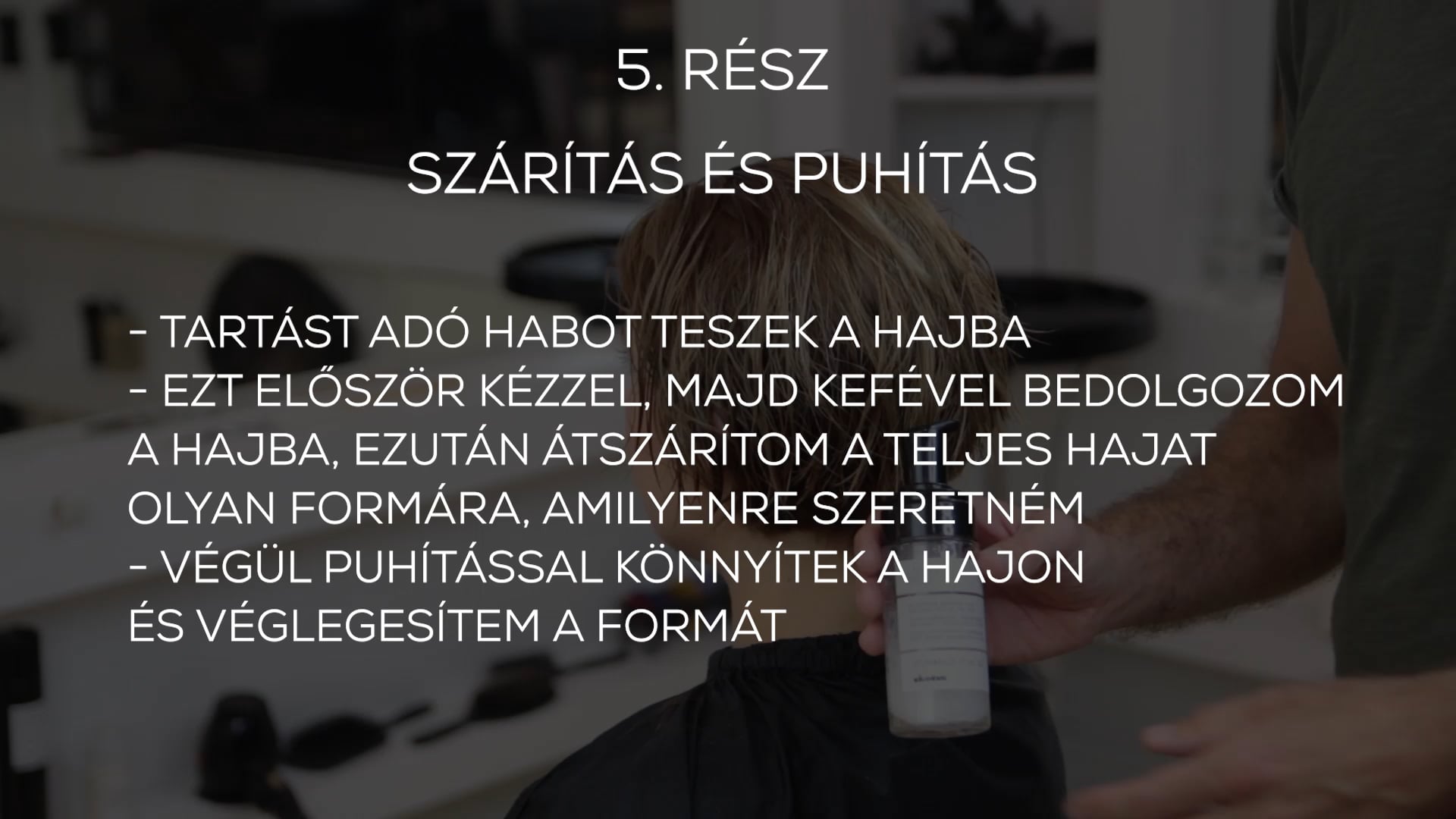 PIXIE LONG rövid laza forma 5. rész